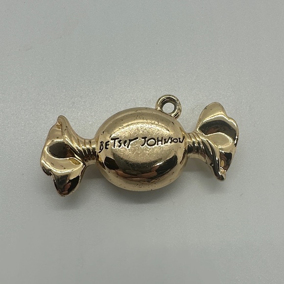 Betsey Johnson Gold toned Candy Charm Pendant - Picture 2 of 4